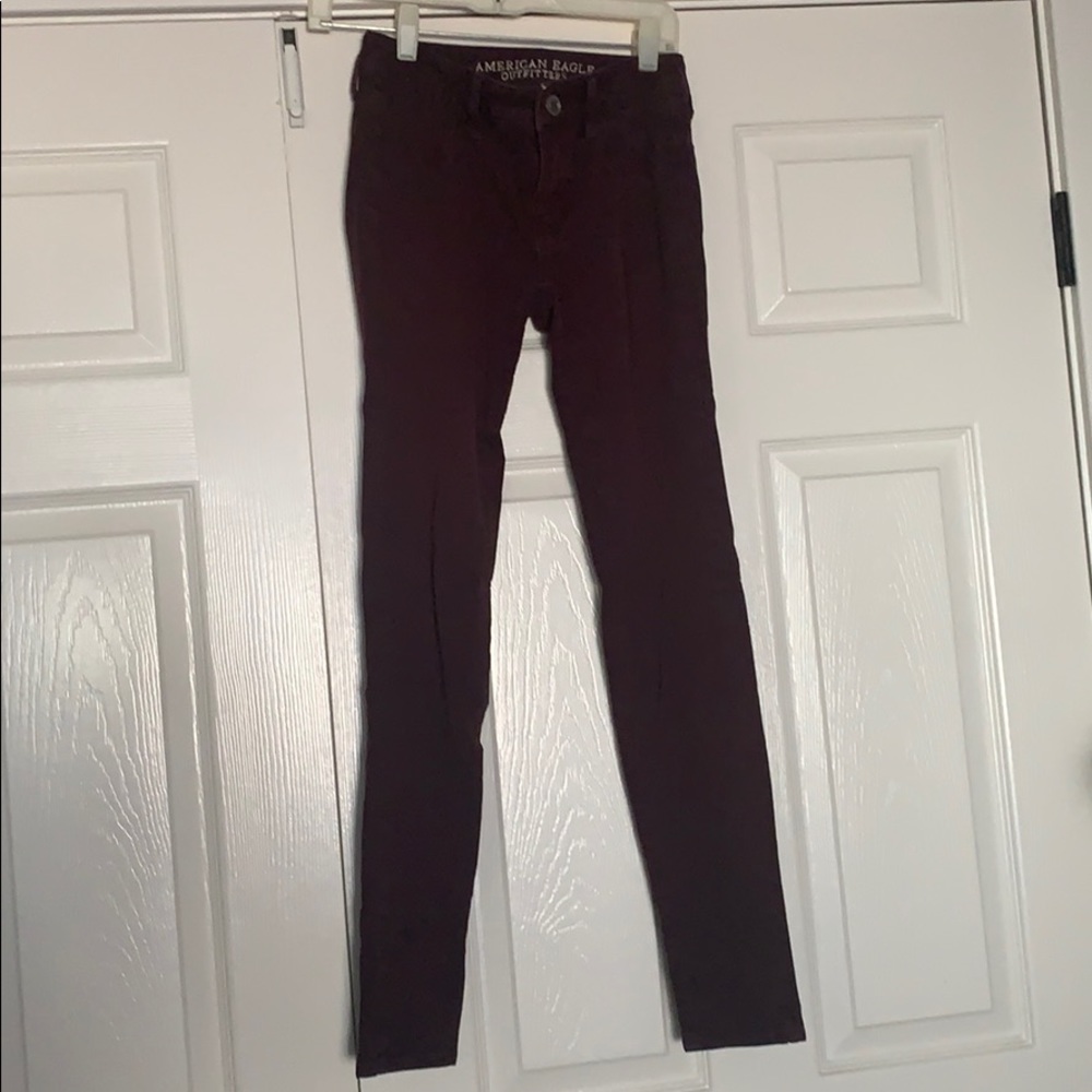 Purple American Eagle Jegging size 0